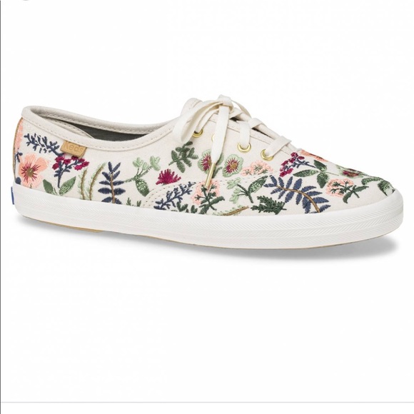 keds embroidered herb garden